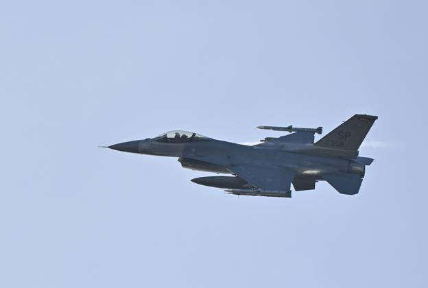 04 11 2025, xjrdrx, Politics, Air Force US Air Force, Lockheed Martin F 16 Fighting Falcon fighter aircraft Spangdahlem