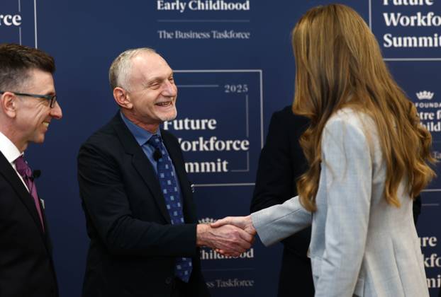 The Princess of Wales Attends The Future Workforce Summit 18 11 2025. London, UK. The Princess of Wales will during the Future Workforce Summit, hosted by The Royal Foundation Business Taskforce for Early Childhood at Salesforce Tower, London., Credit:Pete Maclaine Avalon United Kingdom, England, London Copyright: xPetexMaclainex xAvalonx 1053114605