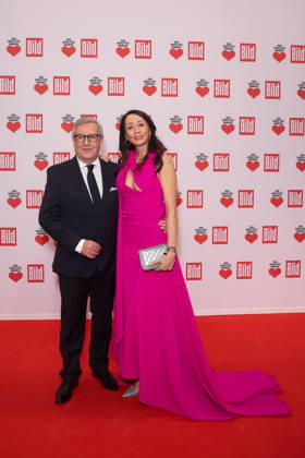 Donation gala A Heart for Children 2025 Jan Hofer and Phong Lan Hofer at the TV donation gala A Heart for Children at Studio Adlershof on 06 12 2025 in Berlin Copyright: xEventpressxKochanx