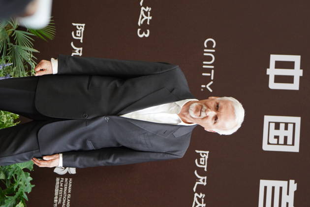 SANYA, CHINA - DECEMBER 08: Director James Cameron attends the China premiere of film Avatar: Fire and Ash on December 8, 2025 in Sanya, Hainan Province of China.  Copyright: xVCGx 111608409300