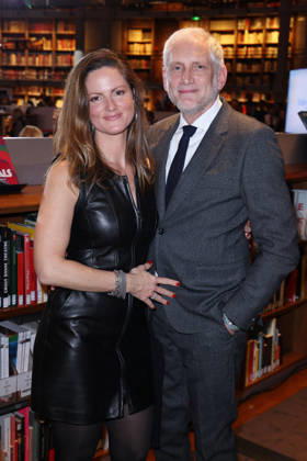 Exclusive - Make a Wish Gala - Paris Exclusive - Olivier Siroux and his wife Aurelia attends Make a Wish Gala in Paris, France on December 08, 2025. Photo by Jerome Domine ABACAPRESS.COM France  Copyright: xDominexJerome ABACAx