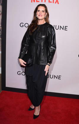 Netflix s Goodbye June NY l screening at the Whitby Hotel on December 8, 2025 in New York city. Brooke Shields at Netflix s Goodbye June NY screening at the Whitby Hotel on December 8, 2025 in New York city., Credit:Darla Khazei Avalon  Copyright: xDarlaxKhazeix xAvalonx 1057840046