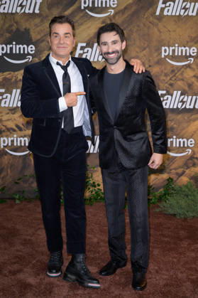 Fallout Premiere - Los Angeles, USA LOS ANGELES, USA. December 08, 2025: Justin Theroux & Rafi Silver at the season 2 premiere of Fallout at the Academy Museum. Los Angeles CA USA  Copyright: xPaulxSmith Featureflashx