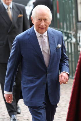 . 10 12 2025. London, United Kingdom. King Charles III arriving at an Advent Service at Westminster Abbey in London. xStephenxLockx xi-Imagesx IIM-26447-0007