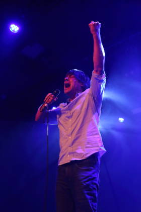 John Maus at a concert at the Astra Kulturhaus in Berlin, December 10, 2025 John Maus concert Berlin