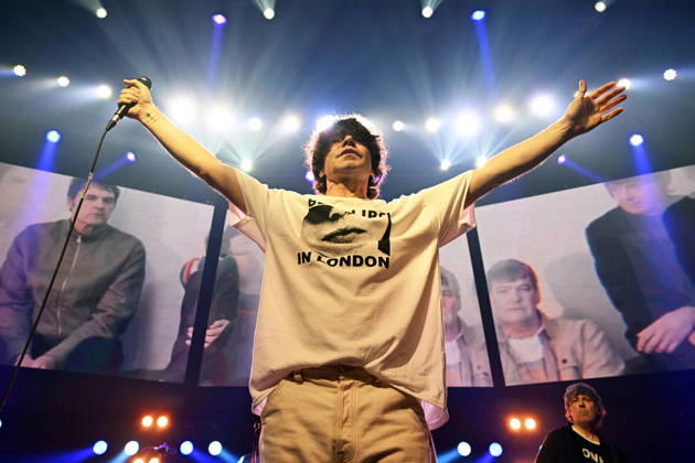 The Charlatans performing at Roundhouse in London LONDON, ENGLAND - DECEMBER 10: Tim Burgess of ˜The Charlatans™ performing at Roundhouse, Chalk Farm on December 10, 2025 in London, England. CAP MAR MAR Great Britain Copyright: xMartinxHarris CapitalxPicturesx