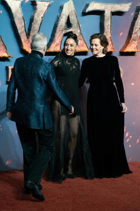 Avatar: Fire And Ash UK Premiere - Arrivals Stephen Lang, Oona Chaplin and Sigourney Weaver attend the Avatar: Fire And Ash UK Premiere at BFI IMAX Waterloo, Credit:Lounis Tiar Avalon United Kingdom, London, BFI Imax Waterloo  Copyright: xLounisxTiarx xAvalonx 1058553603