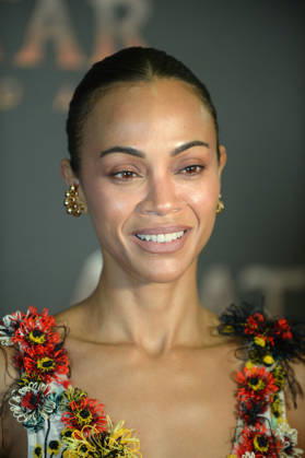 MIAMI, FLORIDA - DECEMBER 12: Zoe Saldana attends the Miami Special Screening of Avatar: Fire and Ash at AMC Sunset Place 24 in Miami, Florida on December 12, 2025. Copyright: xmpi10 MediaPunchx
