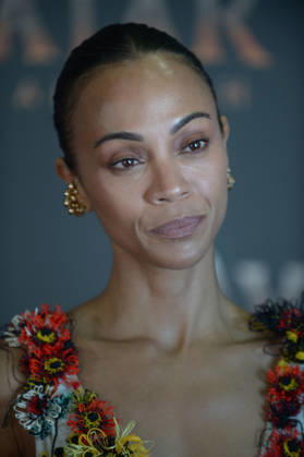 MIAMI, FLORIDA - DECEMBER 12: Zoe Saldana attends the Miami Special Screening of Avatar: Fire and Ash at AMC Sunset Place 24 in Miami, Florida on December 12, 2025. Copyright: xmpi10 MediaPunchx