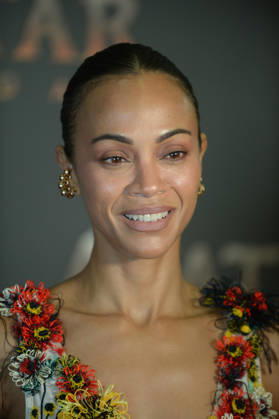MIAMI, FLORIDA - DECEMBER 12: Zoe Saldana attends the Miami Special Screening of Avatar: Fire and Ash at AMC Sunset Place 24 in Miami, Florida on December 12, 2025. Copyright: xmpi10 MediaPunchx