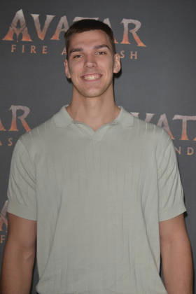MIAMI, FLORIDA - DECEMBER 12: Vladislav Goldin, NBA Miami Heat Player attends the Miami Special Screening of Avatar: Fire and Ash at AMC Sunset Place 24 in Miami, Florida on December 12, 2025. Copyright: xmpi10 MediaPunchx