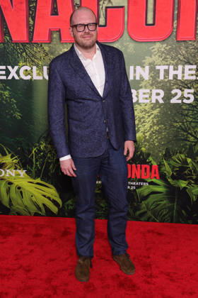 13 December 2025 - Los Angeles, California -Evan Daugherty. Los Angeles Premiere Of Columbia Pictures Anaconda held at The United Theater on Broadwayl.in Los Angeles. Photo Copyright: xAdMediax MediaPunchx