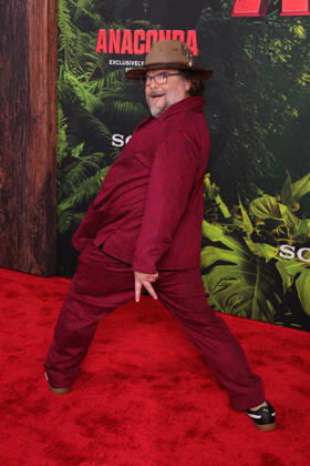 13 December 2025 - Los Angeles, California - Jack Black. Los Angeles Premiere Of Columbia Pictures Anaconda held at The United Theater on Broadwayl.in Los Angeles. Photo Copyright: xAdMediax MediaPunchx