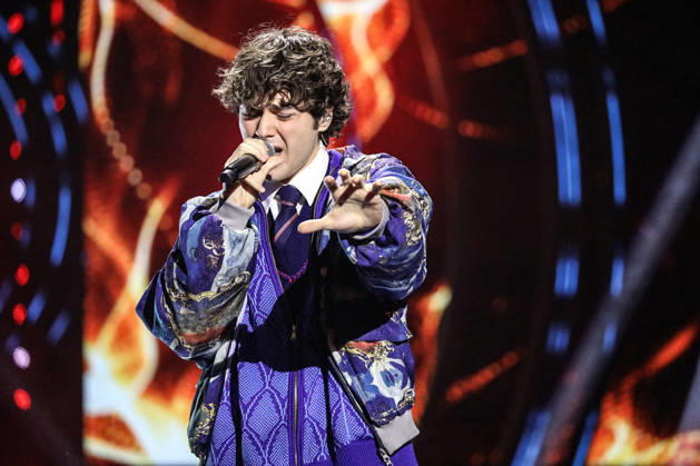 Live Music Show - FINALE SANREMO GIOVANI The finale will take place in Sanremo, with photos of the major artists in competition and the finalist during FINALE SANREMO GIOVANI , Live Music Show in SANREMO, Italy, December 14 2025 SANREMO TEATRO DEL CASINO SANREMO Italy Copyright: xRenataxRoattinox xLiveMediax LPM_2195304