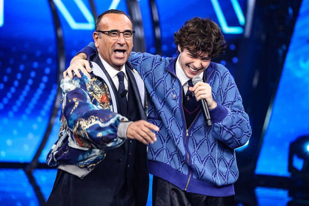 Live Music Show - FINALE SANREMO GIOVANI The finale will take place in Sanremo, with photos of the major artists in competition and the finalist during FINALE SANREMO GIOVANI , Live Music Show in SANREMO, Italy, December 14 2025 SANREMO TEATRO DEL CASINO SANREMO Italy Copyright: xRenataxRoattinox xLiveMediax LPM_2195305