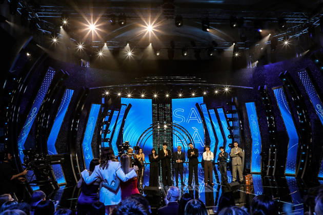 Live Music Show - FINALE SANREMO GIOVANI The finale will take place in Sanremo, with photos of the major artists in competition and the finalist during FINALE SANREMO GIOVANI , Live Music Show in SANREMO, Italy, December 14 2025 SANREMO TEATRO DEL CASINO SANREMO Italy Copyright: xRenataxRoattinox xLiveMediax LPM_2195307