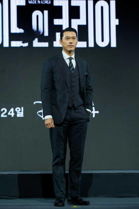 Disney Plus series Made In Korea press conference SEOUL, SOUTH KOREA, DEC 15: South Korean actor Hyun bin during Disney Plus series Made In Korea press conference at the InterContinental Seoul Parnas in Seoul, South Korea, on December 15, 2025. Seoul the InterContinental Seoul Parna South Korea 8247_286161 Copyright: xStevexChoxKyewoong PentaxPressx