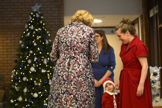 King Philippe And Queen Mathilde Visit Convalescent Home NIEUWPOORT, BELGIUM - DECEMBER 16: King Philippe and Queen Mathilde pictured paying a Christmas visit to the non-profit organisation Samana at the Ter Duinen holiday and convalescent home in Nieuwpoort on December 16, 2025 in NIeuwpoort, Belgium, 16 12 2025 NIeuwpoort Belgium  Copyright: xPhilipxReynaersx