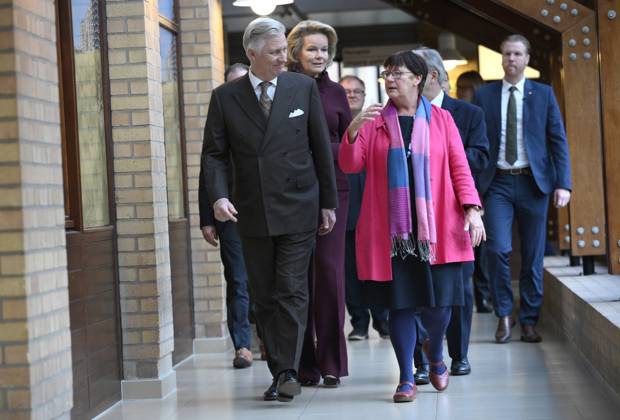 King Philippe And Queen Mathilde Visit Convalescent Home NIEUWPOORT, BELGIUM - DECEMBER 16: King Philippe and Queen Mathilde pictured paying a Christmas visit to the non-profit organisation Samana at the Ter Duinen holiday and convalescent home in Nieuwpoort on December 16, 2025 in NIeuwpoort, Belgium, 16 12 2025 NIeuwpoort Belgium  Copyright: xPhilipxReynaersx
