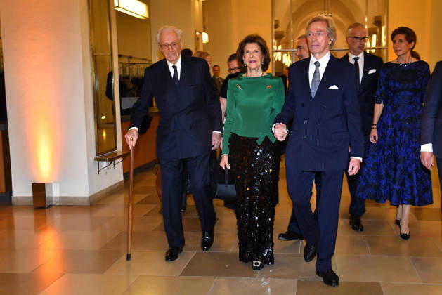 Queen Silvia of Sweden, Duke Franz of Bavaria and Leopold of Bavaria at the 30 BMW Advent Benefit Concert 30 BMW Benefit Advent Concert in the Herkulessaal Residence on 16 12 2025 in Munich 30 BMW Advent Benefit Concert in Munich