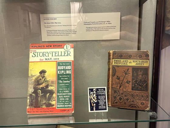 Photograph showing a magazine and a book analyzing the works of British writer Jane Austen at the exhibition ‘Paper Jane: 250 Years of Austen’ in New York, USA, 16 December 2025. Despite her short life, Austen (1775-1817) left behind an enduring legacy that the Grolier Club, a society of bibliophiles in New York, will explore in detail until February. New York displays a love letter to Jane Austen and her 250-year legacy !ACHTUNG: NUR REDAKTIONELLE NUTZUNG!  Copyright: xAliciaxSánchezx USA7236 20251216-55018850164_1