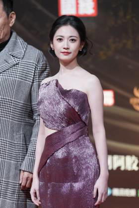 LANGFANG, CHINA - DECEMBER 16: Actress Chen Yuqi arrives at the red carpet of the Domestic TV Series Ceremony (China TV Drama Awards) on December 16, 2025 in Langfang, Hebei Province of China.  Copyright: xVCGx 111610177574