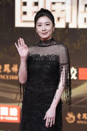 LANGFANG, CHINA - DECEMBER 16: Actress Alyssa Chia Jingwen arrives at the red carpet of the Domestic TV Series Ceremony (China TV Drama Awards) on December 16, 2025 in Langfang, Hebei Province of China.  Copyright: xVCGx 111610176971