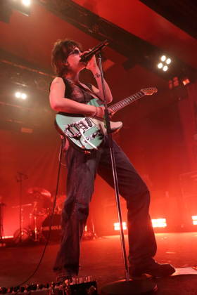Mikaela Mullaney Straus aka King Princess at a concert at Astra Kulturhaus in Berlin, December 17, 2025 King Princess concert Berlin