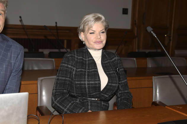 Melanie Müller at the appeal trial for using signs of unconstitutional and terrorist organizations at Leipzig District Court Leipzig, 18 12 2025 Foto:xAgenturxWehnertx xGränzdörferx xFuturexImagex mueller_5204