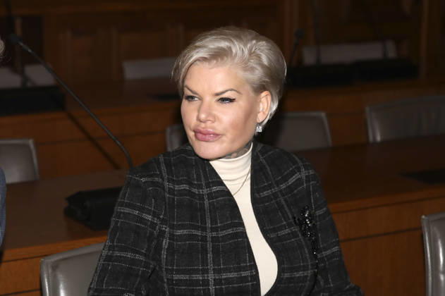 Melanie Müller at the appeal trial for using signs of unconstitutional and terrorist organizations at Leipzig District Court Leipzig, 18 12 2025 Foto:xAgenturxWehnertx xGränzdörferx xFuturexImagex mueller_5206