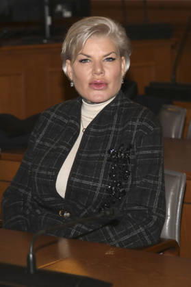Melanie Müller at the appeal trial for using signs of unconstitutional and terrorist organizations at Leipzig District Court Leipzig, 18 12 2025 Foto:xAgenturxWehnertx xGränzdörferx xFuturexImagex mueller_5215