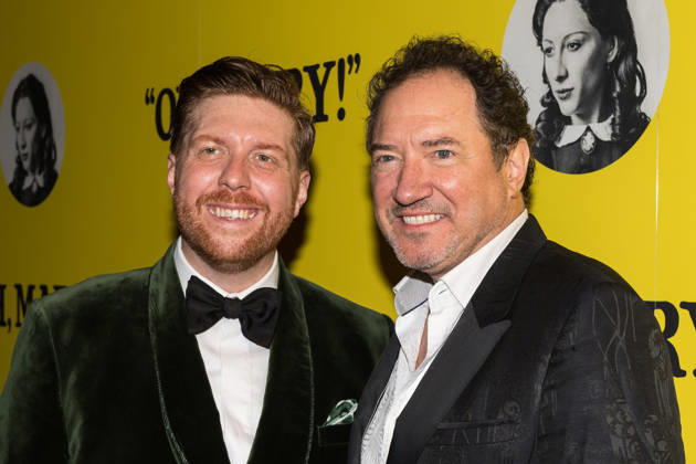 December 18, 2025, London, England, United Kingdom: LUCAS MCMAHON (L) and KEVIN MCCOLLUM attend Oh, Mary! opening night premiere at the Trafalgar Theatre. London United Kingdom - ZUMAs371 20251218_zip_s371_061 Copyright: xWiktorxSzymanowiczx