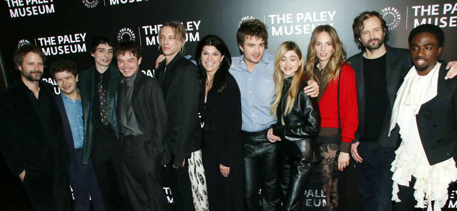 New York Season 5 final celebration of Stranger Things at PaleyLive Featuring: Ross Duffer, Gaten Matarazzo, Finn Wolfhard, Charlie Heaton, Jam Where: New York City, New York, United States When: 18 Dec 2025 Credit: Roger Wong INSTARimages EDITORIAL USE ONLY. NOT FOR USE BY NEWSPAPERS BASED IN THE UK. Copyright: xx instar55347723