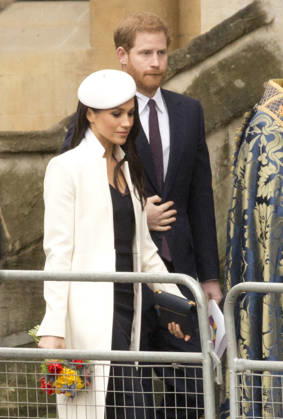 Commonwealth Day in London LONDON, UNITED KINGDOM - MARCH 12: Prince Harry and Meghan Markle walk into the Dean s Yard in Westminster Abbey to attend a reception after celebrating Commonwealth Day in London on Monday March 12, 2018. London, City of Ingiltere. Editorial use only. Please get in touch for any other usage.  Copyright: x2025xAnadoluxIsabelxInfantesx