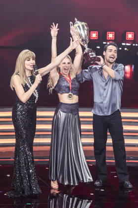 December 21, 2025, Rome, Rome, Italy: TV show Dancing with the Stars, the finale. Pictured is Fabio Fognini and Giada Lini, who finished third. Rome, Italy 20 December 2025 Rome Italy  - ZUMAa289 20251221_zia_a289_028 Copyright: xCristianoxMinichiellox