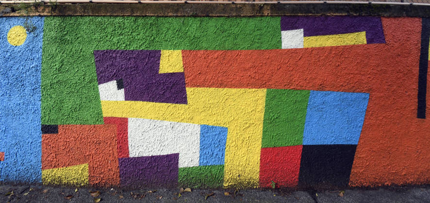 December 21, 2025, Rome, Rome, Italy: The new mural by Geometric Bang (Mattia Botta) on Via del Porto Fluviale in Ostiense. Rome, Italy 22 December 2025 Rome Italy  - ZUMAa289 20251221_zia_a289_084 Copyright: xMimmoxFrassinetix