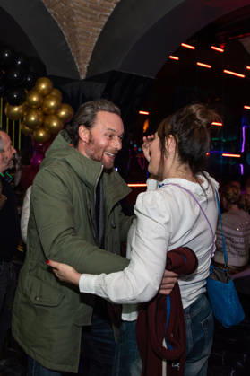 **NO WEB AND NEWSPAPERS ONLY FOR ITALY** Chiara Francini s Birthday In the photo: Giorgio Marchesi with Chiara Francini  Copyright: xRomax xipa-agency.netx xRomax IPA_Agency_IPA69403524