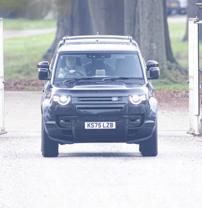 Andrew Mountbatten Windsor 21 12 2025 Andrew Mountbatten Windsor drives from Royal Lodge to Windsor Castle  Copyright: xDougxSeeburgx NINTCHDBPICT001047219289