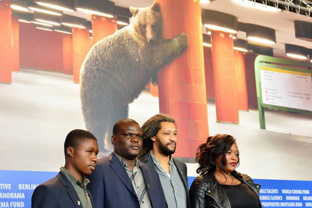 Berlinale International Film Festival BERLIN, GERMANY - FEBRUARY 11: (l-r) Actor Gaetan Claudia, Actor Papi Mpaka, Film director Alain Gomis and Actress Vero Tshanda Beya attend the photocall of Felicite during the 67th Berlinale International Film Festival Berlin at Grand Hyatt Hotel in Berlin, Germany on February 11, 2017. Berlin Germany. Editorial use only. Please get in touch for any other usage. Copyright: x2025xAnadoluxMaurizioxGambarinix