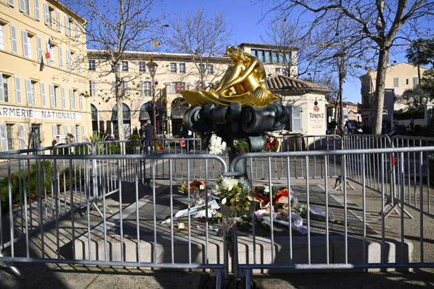 PEOPLE : Hommage Ã Brigitte Bardot - Saint-Tropez - 29 12 2025 Tribute to Brigitte Bardot, December 29, 2025, in Saint-Tropez, France. Saint-TropezFrance  Copyright: xWilliamxCannarellax