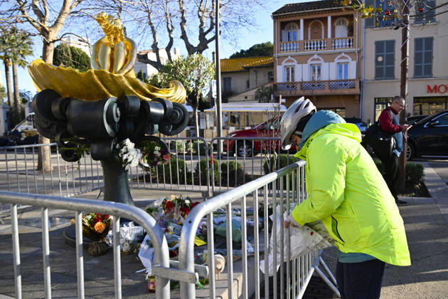 PEOPLE : Hommage Ã Brigitte Bardot - Saint-Tropez - 29 12 2025 Tribute to Brigitte Bardot, December 29, 2025, in Saint-Tropez, France. Saint-TropezFrance  Copyright: xWilliamxCannarellax