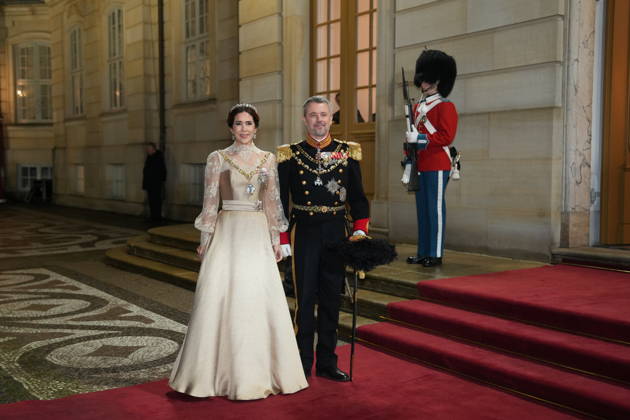 DENMARK New Year s Reception and Banquet at Christian VII s Palace Queen Mary and King Frederik X New Year s Reception and Banquet at Christian VII s Palace, Amalienborg Palace in Copenhagen, Thursday, January 1, 2026 Photo Keld Navntoft Scanpix 2026 , Copenhagen Denmark  Copyright: KeldxNavntoftx spdk20260101-194714-L