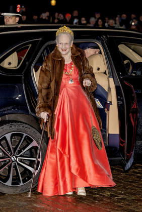 01-01-2026 Amalienborg Queen Margrethe arrive for the New Years reception at Christian palace in Copenhagen, Denmark. Â  Copyright: xPPEx