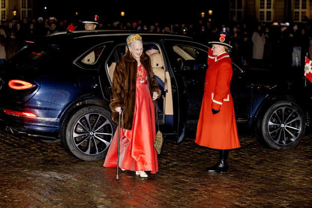 01-01-2026 Amalienborg Queen Margrethe arrive for the New Years reception at Christian palace in Copenhagen, Denmark. Â  Copyright: xPPEx