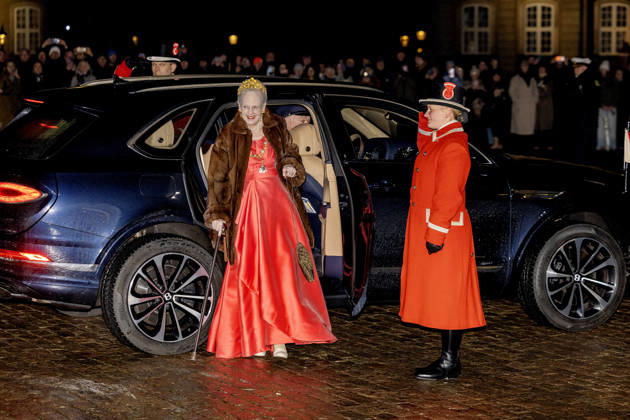 01-01-2026 Amalienborg Queen Margrethe arrive for the New Years reception at Christian palace in Copenhagen, Denmark. Â  Copyright: xPPEx