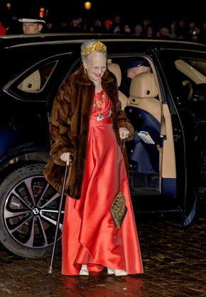 01-01-2026 Amalienborg Queen Margrethe arrive for the New Years reception at Christian palace in Copenhagen, Denmark. Â  Copyright: xPPEx