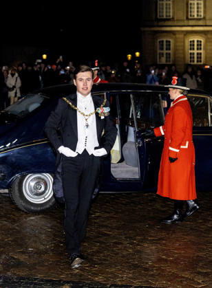 01-01-2026 Amalienborg Prince Christian arrive for the New Years reception at Christian palace in Copenhagen, Denmark. Â  Copyright: xPPEx