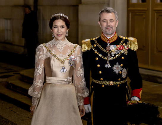01-01-2026 Amalienborg Queen Mary and King Frederik arrive for the New Years reception at Christian palace in Copenhagen, Denmark. Â  Copyright: xPPEx