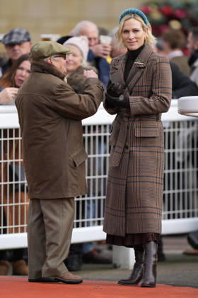 New Years Day Racing at Cheltenham Members of the Royal Family attend the New Years Day Racing at Cheltenham Racecourse, Cheltenham, Gloucestershire, UK, on the 1st January 2026. Picture by James Whatling Cheltenham Cheltenham Racecourse Gloucestershire United Kingdom  WHA-0807