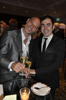 Felix Burda Awards in Berlin - Aftershow Party Simon Licht and Oscar Ortega Sanchez Felix Burda Award Gala 2011 at Hotel Adlon, Berlin, Germany WENN 9231114.jpg